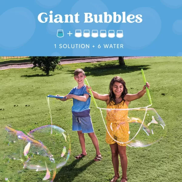 JOYIN 32 oz Bubble Solution Refills Close to 1L 25 Gallon Big Bubble Solution Bubble Concentrated for Easter Bubbles Bubble Machine Bubble Gun Bubble Wands Bubble Mower Bubble Juice RefillsYellow