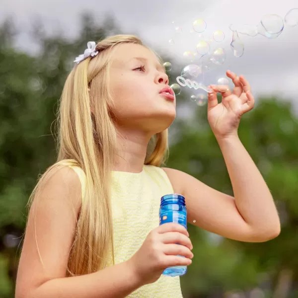JOYIN 84 Pcs Party Favors for Kids Activities Includes 12 Bundles of Sidewalk Chalks in 6 Colors Bubble Bottle with Wands Fun Toys Games