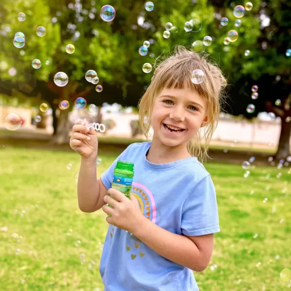 JOYIN 84 Pcs Party Favors for Kids Activities Includes 12 Bundles of Sidewalk Chalks in 6 Colors Bubble Bottle with Wands Fun Toys Games
