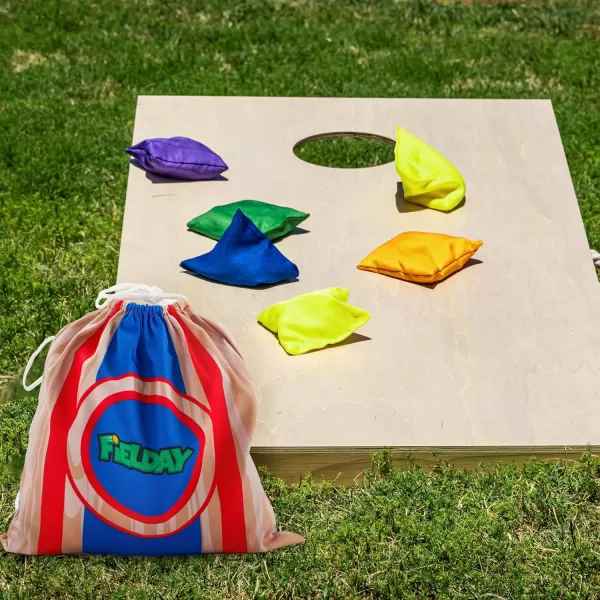 JOYIN 16 Cornhole Bean Bags for Tossing 47 x 47 Durable Nylon AllWeather Bean Bags Includes 15 Bean Bags and a Carry Bag Cornhole Game Set Party Game Supplies for Kids ampamp Adults