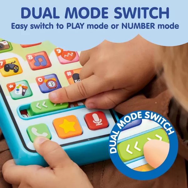 JOYIN Baby Toys 612 Months  Cell Phone with 4 Game Modes ampamp 50 Music and Learning Phrases Educational Toys for Toddlers 13 Kids Pretend Play Phone Birthday Gifts for Girls Boys Age 1 2 3 Year Old