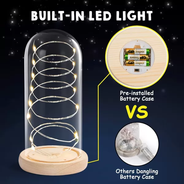 Make Your Own Unicorn Night Light  Birthday Crafts Gifts for Girls Kids Unicorns Terrarium Kit for Kids 3in1 Unicorn Toys Presents Arts and Crafts for Kids Age 6 7 812 Year Old Girl