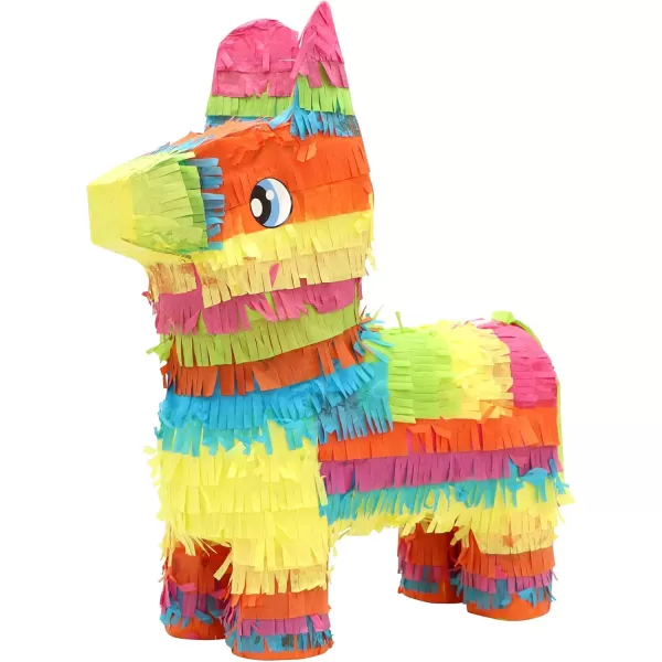 Mermaid Tail Pinata with Plastic Bat and Paper Blindfold for Fun Fiesta Taco Party Supplies Photo Props Mexican Theme Decoration Carnivals Festivals Girl Kids Birthday Parties 13W x 16H xBig Donkey