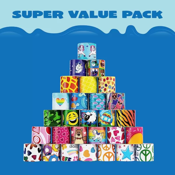 JOYIN 144 Pcs Slap Bracelets for Kids Bulk Wristbands with Animals Friendship Heart Print 36 Designs for kids Easter Party Favors Classroom Prizes Exchanging Gifts