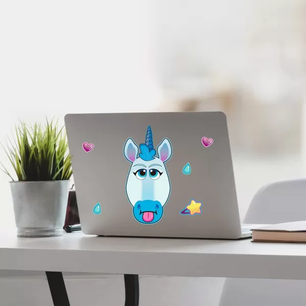 JOYIN 36 PCS 9quotx6quot Make a face Stickers for Kids Make Your Own Animal Mix and Match Sticker Sheets with Safaris Sea and Fantasy Animals Kids Crafts Party Favors Goodie Bags Stuffers for KidsUnicorn Classic