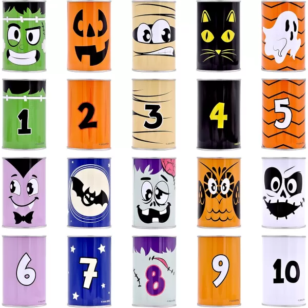 JOYIN 13 Pcs Halloween Carnival Can Bean Bag Toss Games for Kids ampamp Adults Trick or Treat Decoration Home Decor Party Favors Supplies Homeschooling Backyard GameToss Game