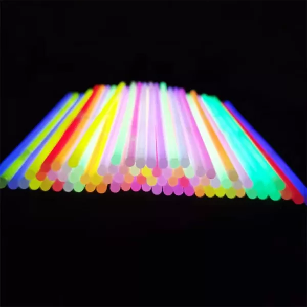 JOYIN 144 Pcs Glow Sticks Bulk 8quot Bracelets Necklaces Glow in the Dark Neon Easter FootballHalloween Party Supplies Pack
