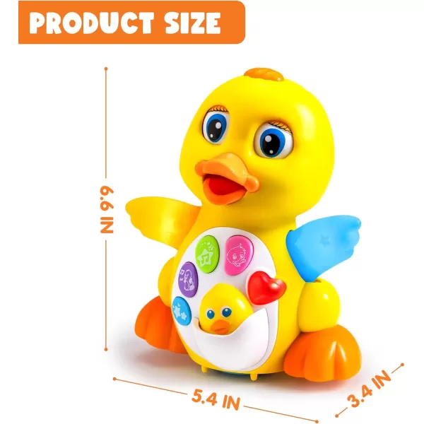 JOYIN Baby Toys Duck Infant Musical Toys 18 Months Tummy Time Toys with Music ampamp Lights Light Up Learning Toys Dancing Crawling Baby Toy Baby Easter Basket Stuffers Gifts