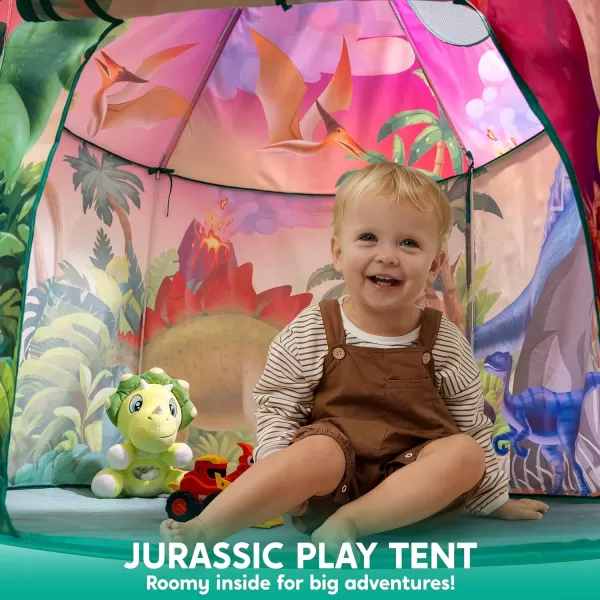 JOYIN Dinosaur Play Tent for Kids Pop Up Play Tent for Boys ampamp Girls Kids Indoor Outdoor Dinosaur Playhouse Tent Set for Toddlers BirthdayDinosaur Tent
