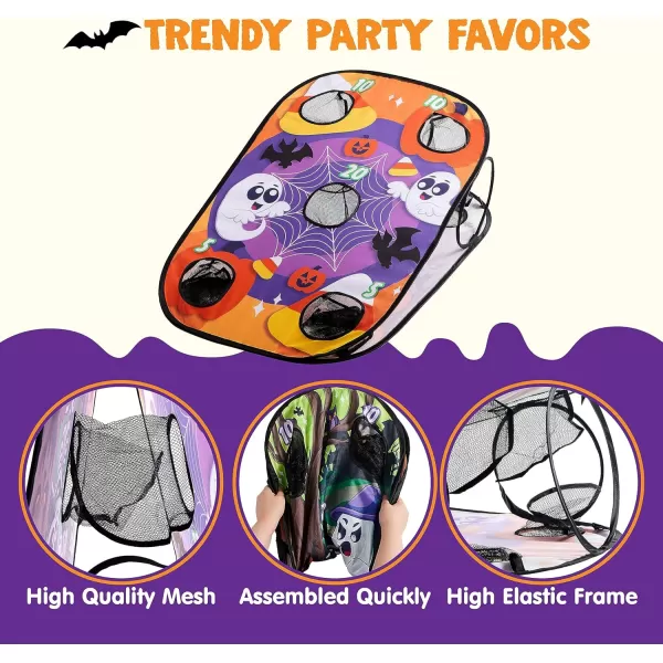 JOYIN Halloween Toss Game Board with Bean Bag for Kids Outdoor Toys Halloween Party Favor Beach Yard Outdoor Activities Family Party SuppliesCamping Outside Play Toy