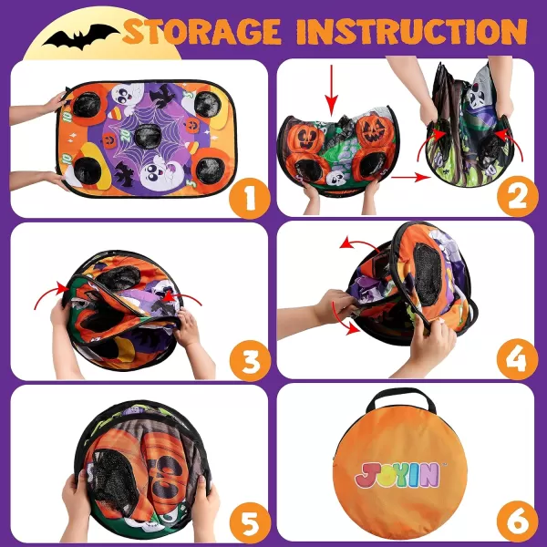 JOYIN Halloween Toss Game Board with Bean Bag for Kids Outdoor Toys Halloween Party Favor Beach Yard Outdoor Activities Family Party SuppliesCamping Outside Play Toy