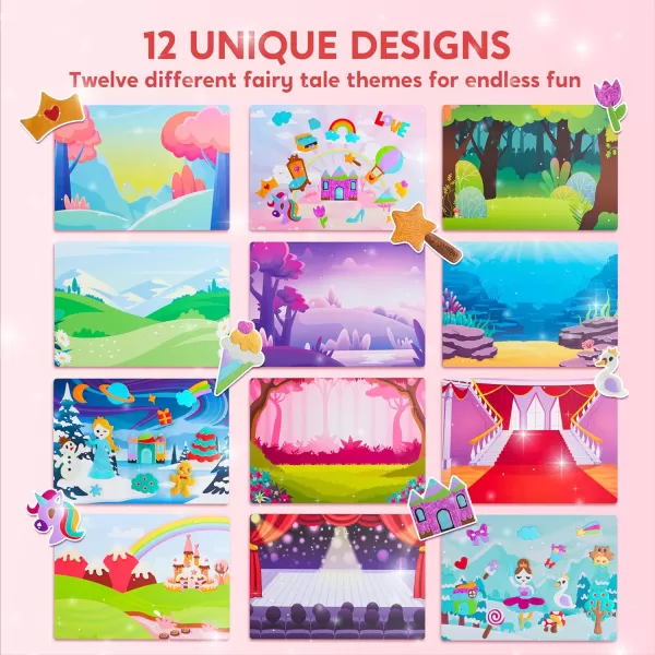 Klever Kits Foil Art Kit for Kids  Arts ampamp Crafts Supplies Mess Free Coloring Foil Foam Stickers Creative Travel Toys Birthday Gifts for Boys ampamp Girls Ages 4 and Up