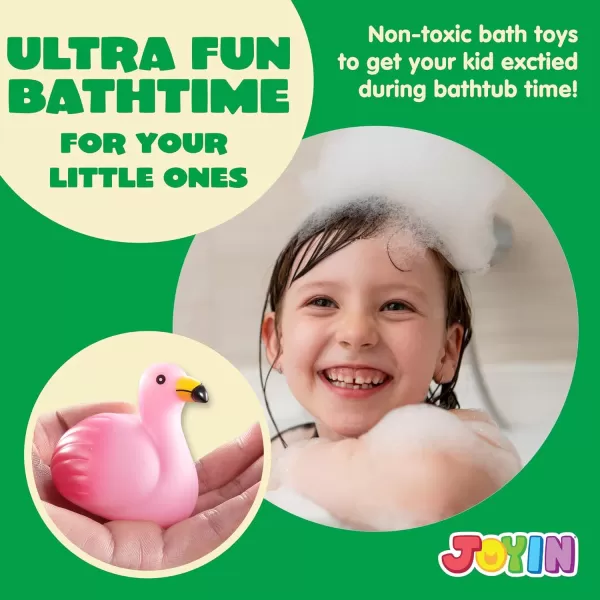 JOYIN 12Pcs Light Up Bath Toys Toddler Flashing Colourful LED Bathtub Mermaid Toy Baby Bathtime Floating Rubber Shower Toy for Infant Baby Kids Boy Girl Birthday Valentines Gift Swimming Pool Party