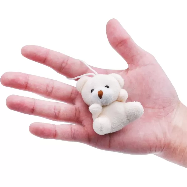 JOYIN 24 Pack Mini Animal Plush Toy Assortment 24 Units 3quot Each Animals Keychain Decoration for Kids Small Stuffed Animal Bulk for Kids Carnival Prizes School Gifts Valentines Day Party FavorsModern