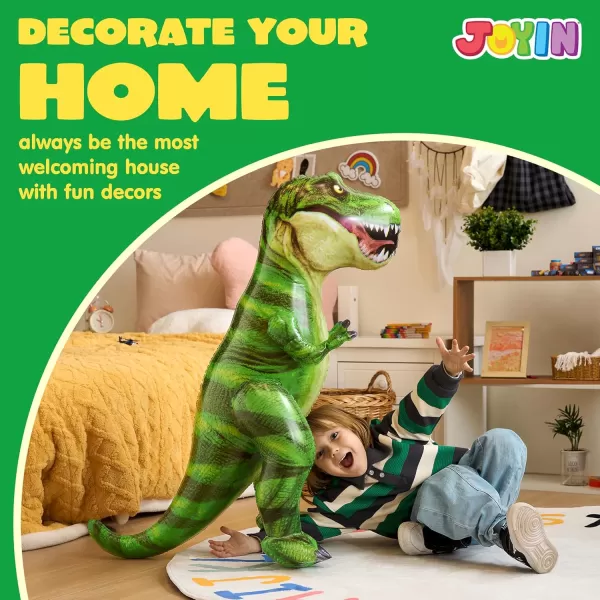 JOYIN 37 TRex Dinosaur Inflatable for Party Decorations Tyrannosaurus Rex Inflatable Dinosaur Toy Dinosaur Birthday Party Gift for Kids and Adults