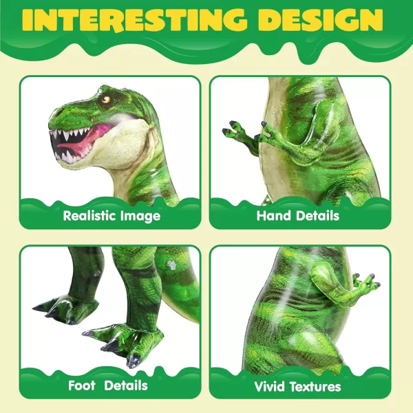 JOYIN 37 TRex Dinosaur Inflatable for Party Decorations Tyrannosaurus Rex Inflatable Dinosaur Toy Dinosaur Birthday Party Gift for Kids and Adults