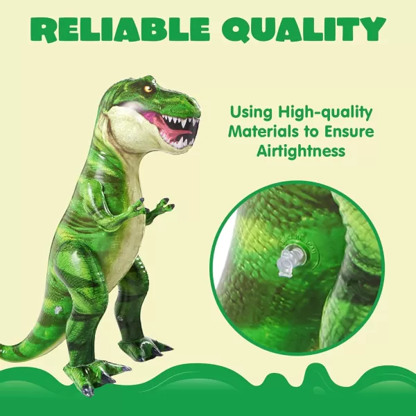 JOYIN 37 TRex Dinosaur Inflatable for Party Decorations Tyrannosaurus Rex Inflatable Dinosaur Toy Dinosaur Birthday Party Gift for Kids and Adults