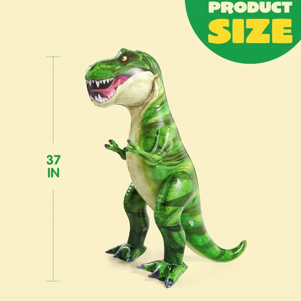 JOYIN 37 TRex Dinosaur Inflatable for Party Decorations Tyrannosaurus Rex Inflatable Dinosaur Toy Dinosaur Birthday Party Gift for Kids and Adults