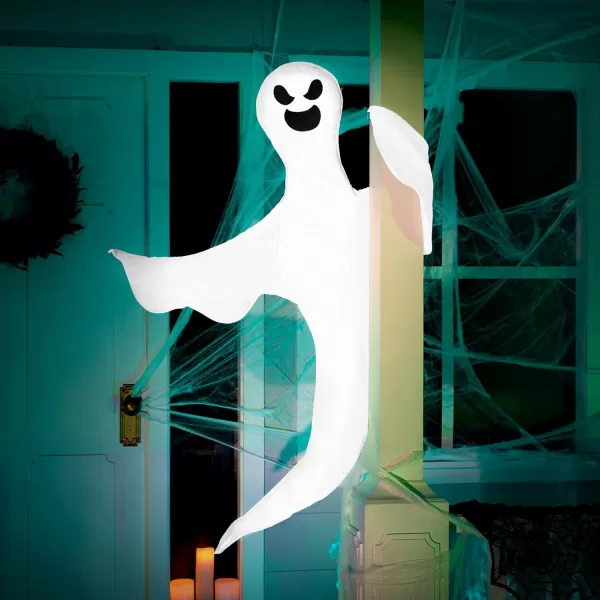 JOYIN Halloween Tree Wrap Ghost Decoration Cute Design Decor for Outdoor Lawn Party SuppliesAngry