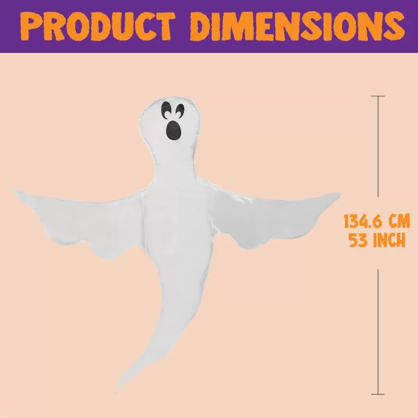JOYIN Halloween Tree Wrap Ghost Decoration Cute Design Decor for Outdoor Lawn Party SuppliesCute