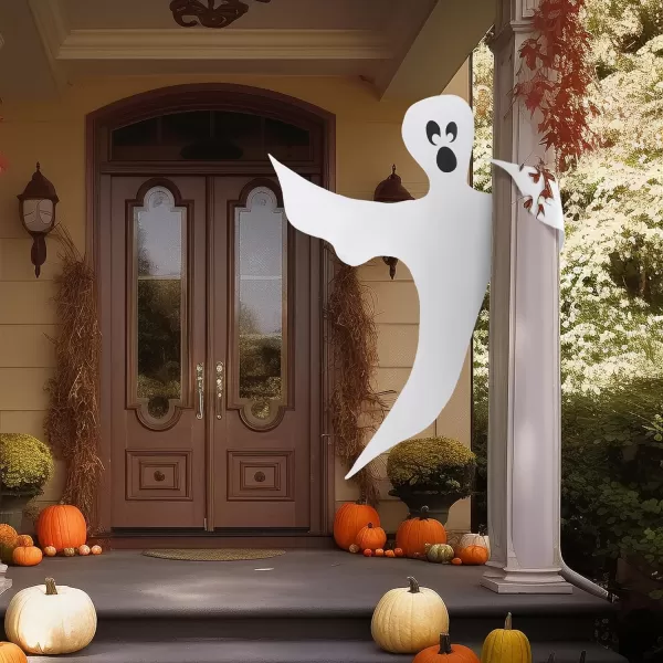 JOYIN Halloween Tree Wrap Ghost Decoration Cute Design Decor for Outdoor Lawn Party SuppliesCute