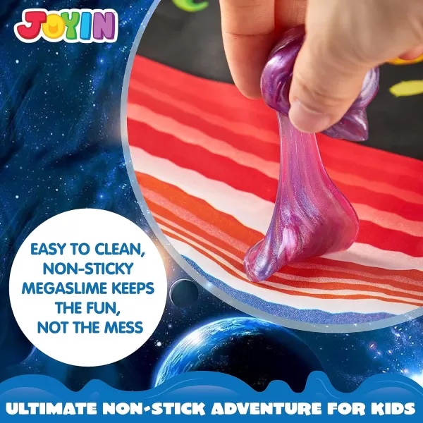 JOYIN Slime Party Favors 36 Pack Galaxy Slime Ball Party Favors  Stretchy NonSticky MessFree Stress Relief and Safe for Girls and Boys  Classroom Reward Valentines Day Party SuppliesGalaxy Slime Cup