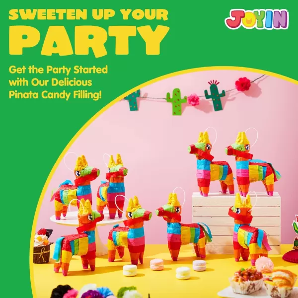 Cinco De Mayo 8 pcs Mini Donkey Pinatas 57quotx75quot Rainbow Color for Fun Fiesta Taco Party Supplies Luau Event Photo Props Mexican Theme Decoration Carnivals Festivals Taco Tuesday Event