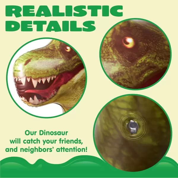 JOYIN 62 Giant TRex Dinosaur Inflatable for Party Decorations Birthday Party Gift for Kids and Adults Dinosaur Pool Toys Over 5Ft Tall