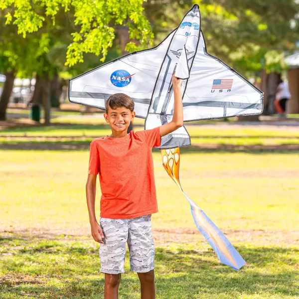 JOYIN Spaceship Kite Easy to Fly Huge Kites for Kids and Adults with 2625 ft Kite String Large Beach Kite for Outdoor Games and Activities