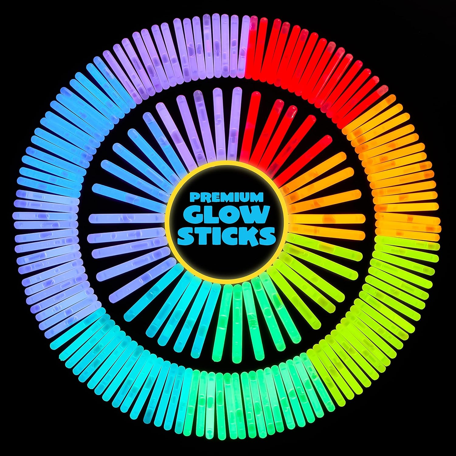 JOYIN 100 Mini Glow Sticks17quot 8 Colors Small Glow Glow in The Dark Halloween Party Favors Tiny Glow Sticks for Halloween Decorations