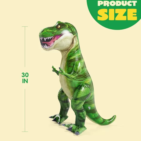 JOYIN 30quot TRex Inflatable Dinosaur Toy Party Decorations Birthday Gifts for Kids ampamp Adults