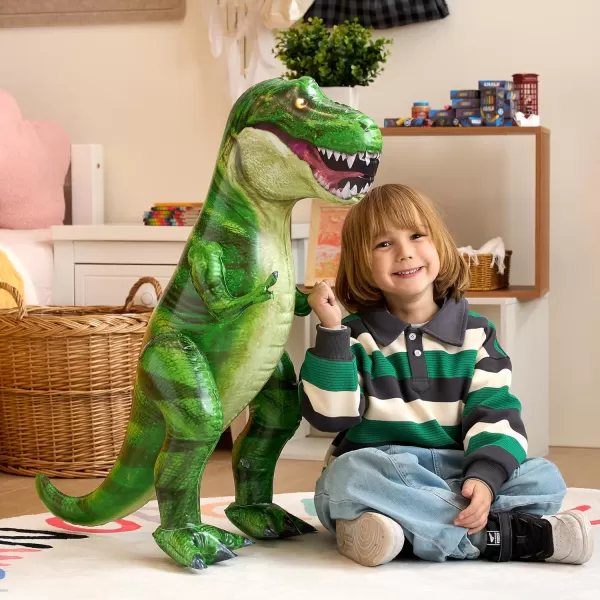 JOYIN 30quot TRex Inflatable Dinosaur Toy Party Decorations Birthday Gifts for Kids ampamp Adults