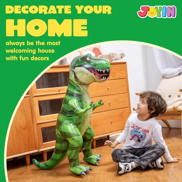 JOYIN 30quot TRex Inflatable Dinosaur Toy Party Decorations Birthday Gifts for Kids ampamp Adults