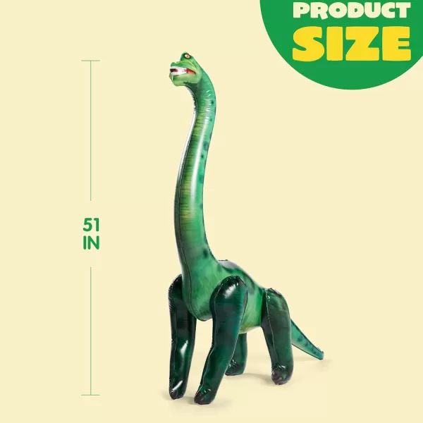 JOYIN 51quot Brachiosaurus Inflatable Dinosaur Toy for Party Decorations Birthday Party Gift Gift for Kids and Adults