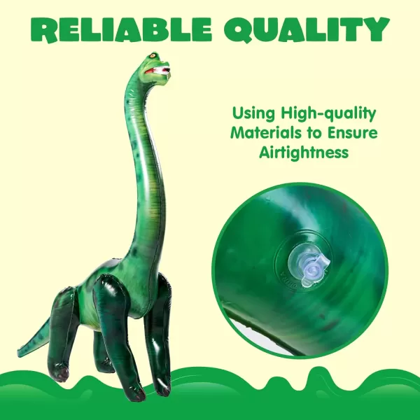 JOYIN 51quot Brachiosaurus Inflatable Dinosaur Toy for Party Decorations Birthday Party Gift Gift for Kids and Adults