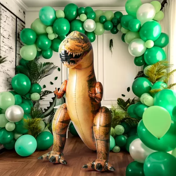 JOYIN TRex Dinosaur Inflatable 63 Tyrannosaurus Rex Inflatable Dinosaur Toy for Party Decorations Dinosaur Birthday Party Gift for Kids and Adults