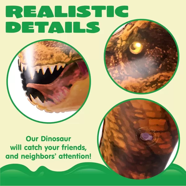 JOYIN TRex Dinosaur Inflatable 63 Tyrannosaurus Rex Inflatable Dinosaur Toy for Party Decorations Dinosaur Birthday Party Gift for Kids and Adults
