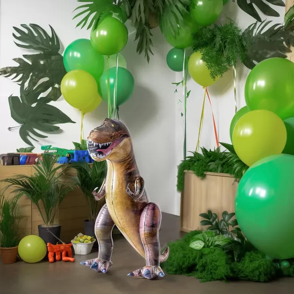 JOYIN TRex Dinosaur Inflatable Tyrannosaurus Rex Inflatable Dinosaur Toy for Party Decorations 30quot Dinosaur Birthday Party Gift for Kids and Adults