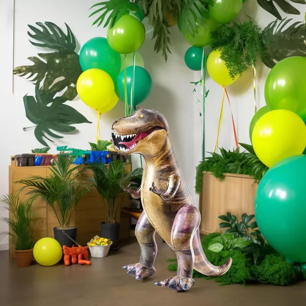 JOYIN TRex Dinosaur Inflatable Tyrannosaurus Rex Inflatable Dinosaur Toy for Party Decorations 38quot Dinosaur Birthday Party Gift for Kids and Adults