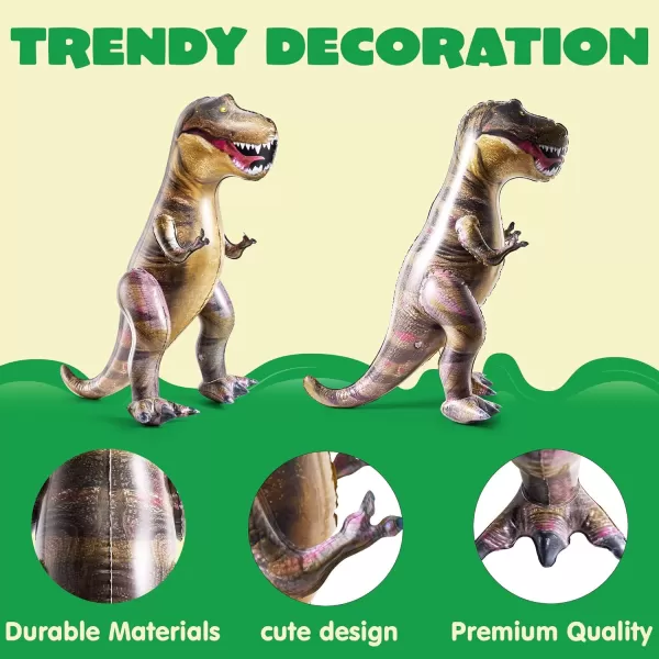 JOYIN TRex Dinosaur Inflatable Tyrannosaurus Rex Inflatable Dinosaur Toy for Party Decorations 38quot Dinosaur Birthday Party Gift for Kids and Adults