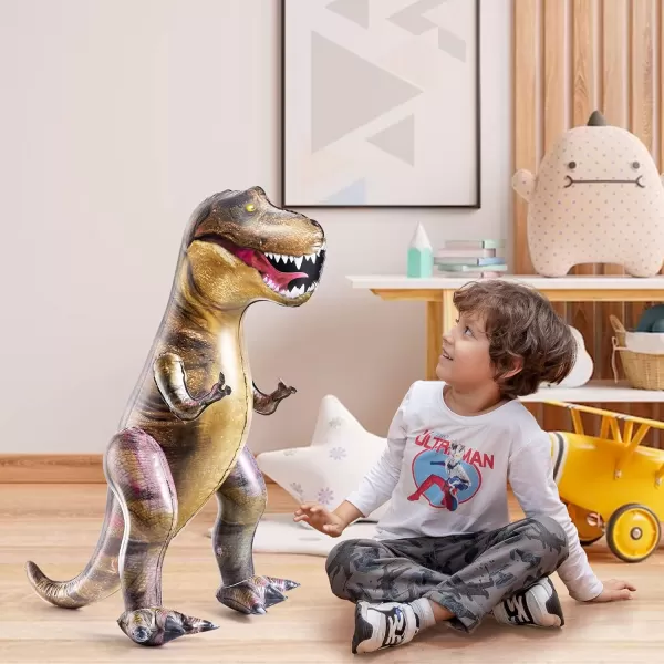 JOYIN TRex Dinosaur Inflatable Tyrannosaurus Rex Inflatable Dinosaur Toy for Party Decorations 38quot Dinosaur Birthday Party Gift for Kids and Adults