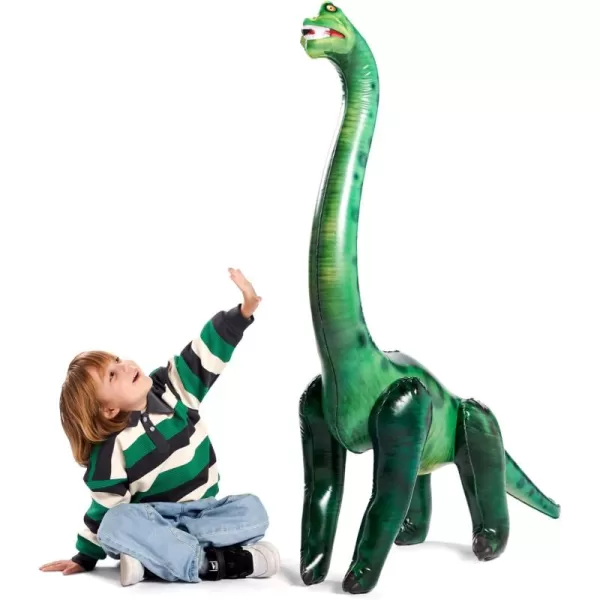 JOYIN 51quot Brachiosaurus Inflatable Dinosaur Toy for Party Decorations Birthday Party Gift Gift for Kids and Adults