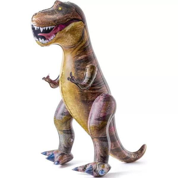 JOYIN TRex Dinosaur Inflatable Tyrannosaurus Rex Inflatable Dinosaur Toy for Party Decorations 30quot Dinosaur Birthday Party Gift for Kids and Adults