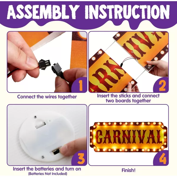 JOYIN Trunk Or Treat Car Decorations Kit for SUV Halloween Decorations Outdoor Circus Carnival Clown Decor Balloons LED Lights Car Stickers Treat or Trick Haunted House Door Archway Entryway Boards