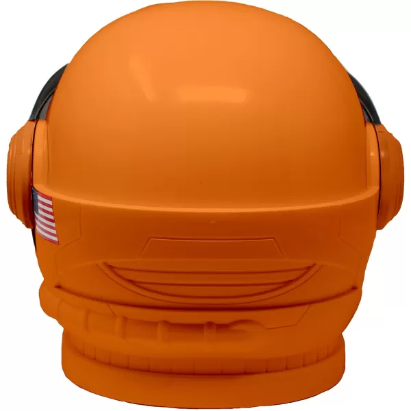 Spooktacular Creations Astronaut Helmet for Kids with Movable Visor Pretend Role Play Accessory Toy Set Halloween CostumesOrange