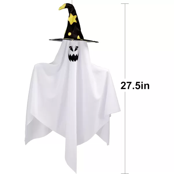 JOYIN Halloween 3 pcs Hanging Ghost 275quot for Indoor Outdoor Halloween Decoration