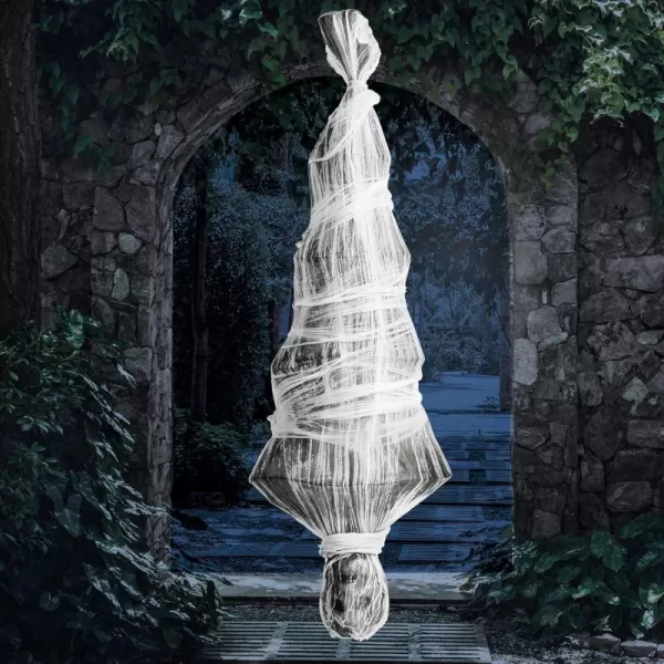 JOYIN 72quot Halloween Decoration Hanging Cocoon Corpse Halloween Indoor Decor Scary Life Size Corpse Prop for Haunted House Outdoor Hanging Decoration Dead Body Decor Halloween Hanging Decor OutsideCocoon Corpse