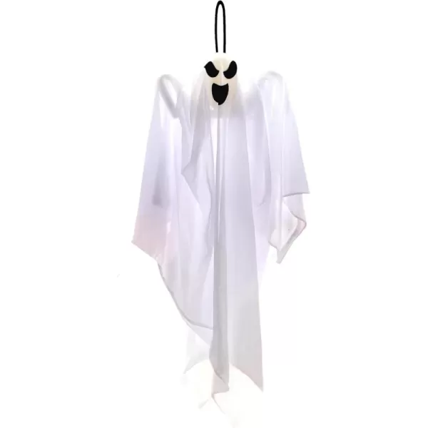 JOYIN 3 Pack Halloween Party Decoration 275quot Hanging Ghosts Cute Flying Ghost for Front Yard Patio Lawn Garden Party Dcor and Holiday DecorationsScary Ghost