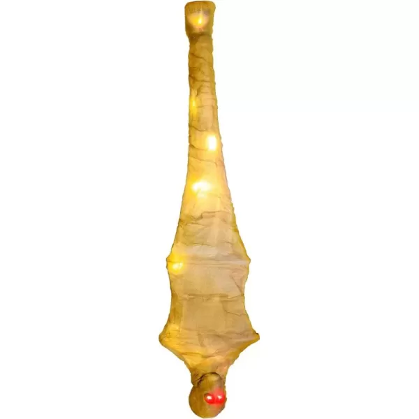 JOYIN 47quot Halloween Decorations Hanging Cocoon Corpse Halloween Indoor Decor Outdoor Decoration Light Up Corpses Skeleton Dead Body Prop for Scary Halloween Outside Yard Decor Haunted House