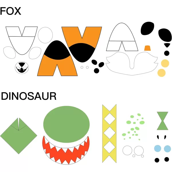 JOYIN 18 Packs Halloween Craft Foam Stickers Arts Activities Party Supplies Kids Party Favors Pumpkin Decorating Kit Jack O Lantern Face Stickers in 6 Designs Pumpkin Decor School Party GamesCute
